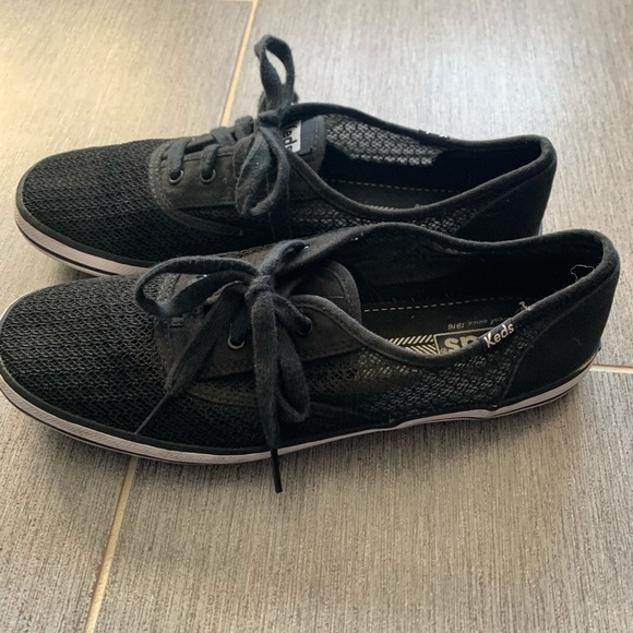 Keds tennis shoes black womens size 9